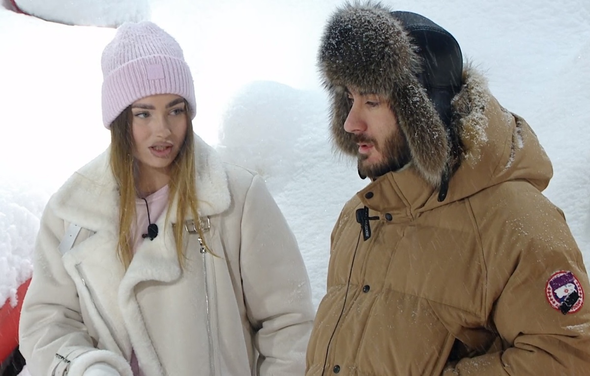 Тигран и Вика Салибековы (фото из эфира на «Okko»)