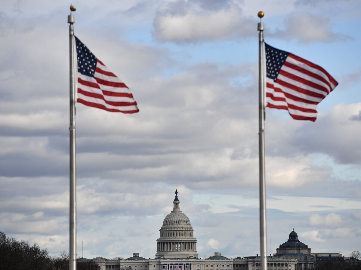    Вид на Капитолий в в Вашингтоне© РИА Новости / Владимир Астапкович