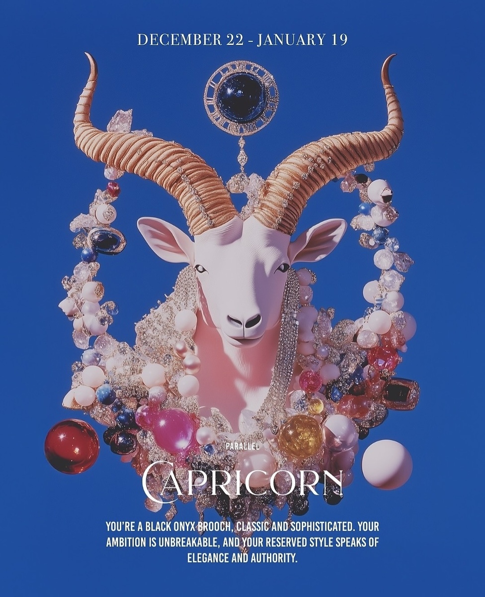 Ювелирный гороскоп от Parallel - Козерог. Материал: Katerina Perez.