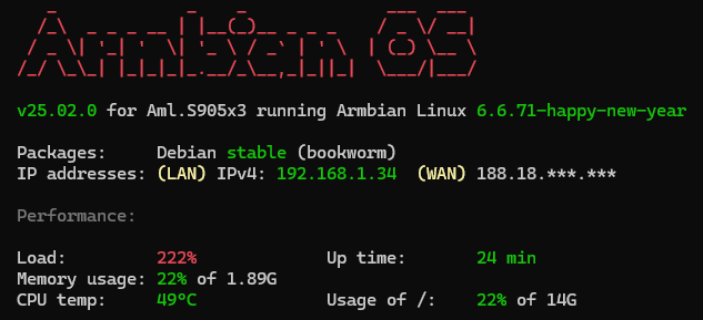 Доводим Armbian до ума