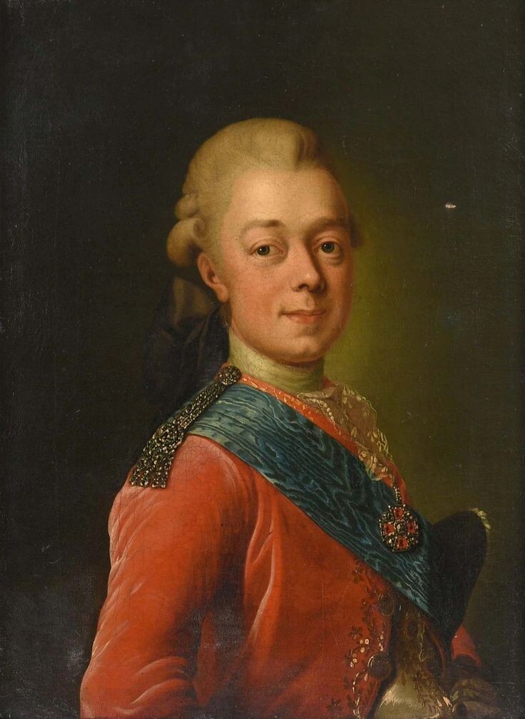 Великий князь Павел Петрович (худож. Ф. С. Рокотов)