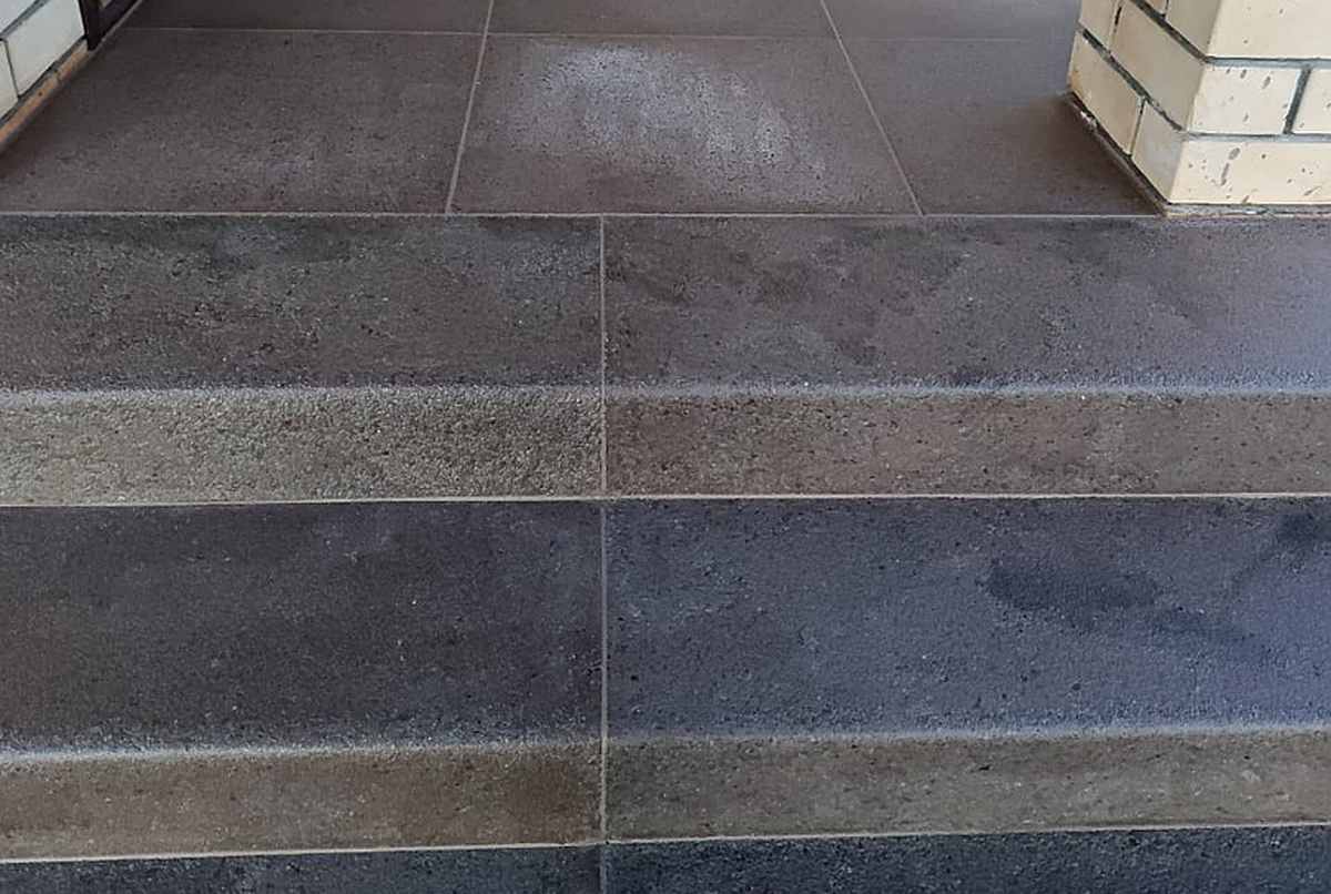 С3 лестница с покрытием под гранит