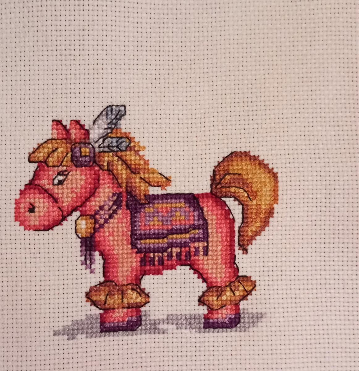 Размер вышивки: 11 на 10см