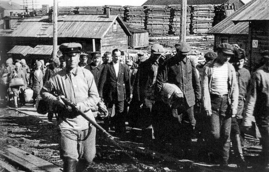 Репрессии 1937года. Соловецкий лагерь. фото из свободного источника.