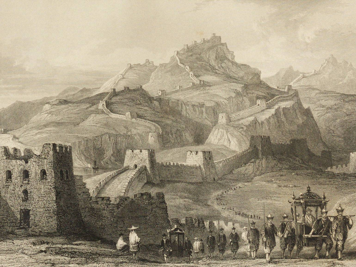 Картина Томаса Аллома «Китай», 1945