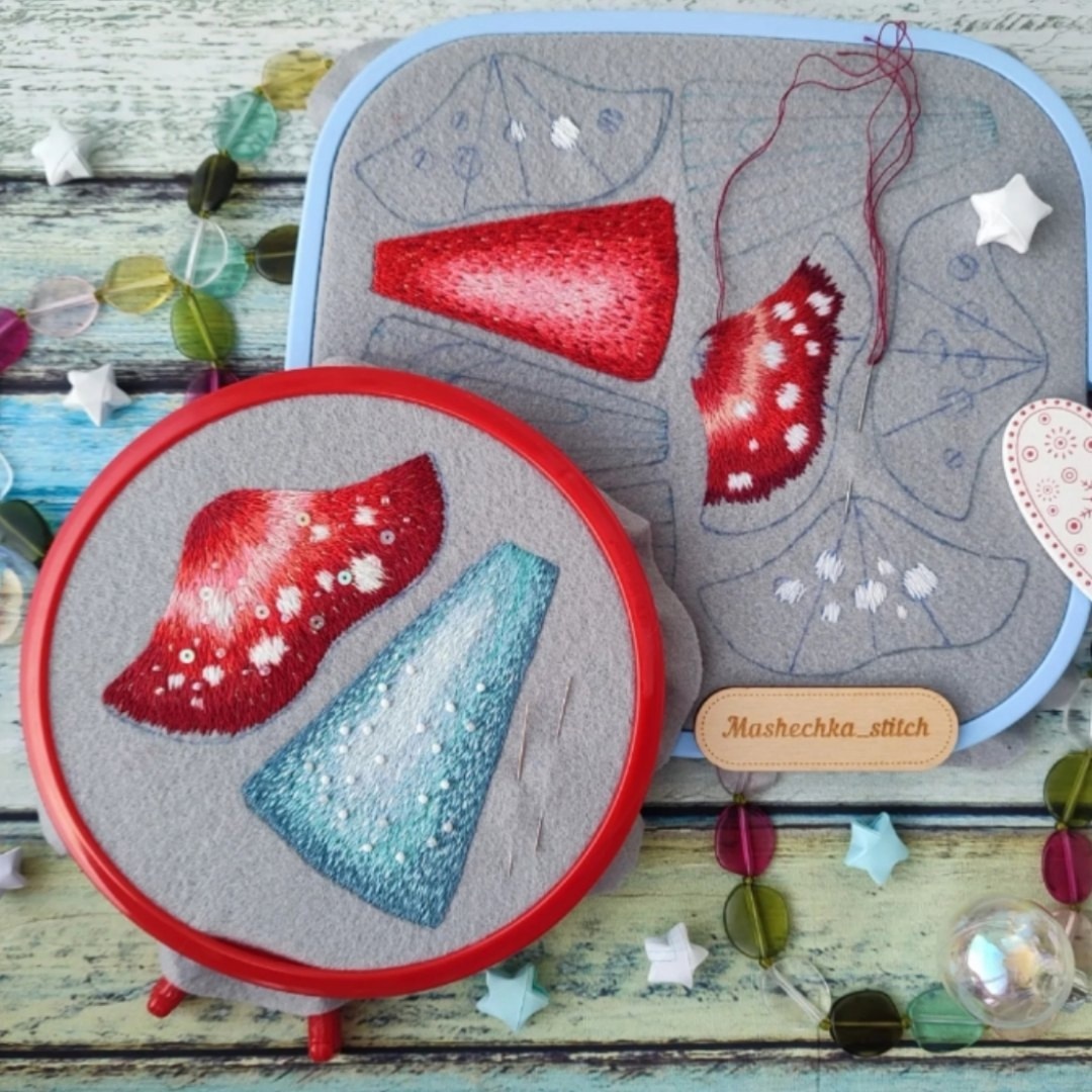 Почти месяц вышивки