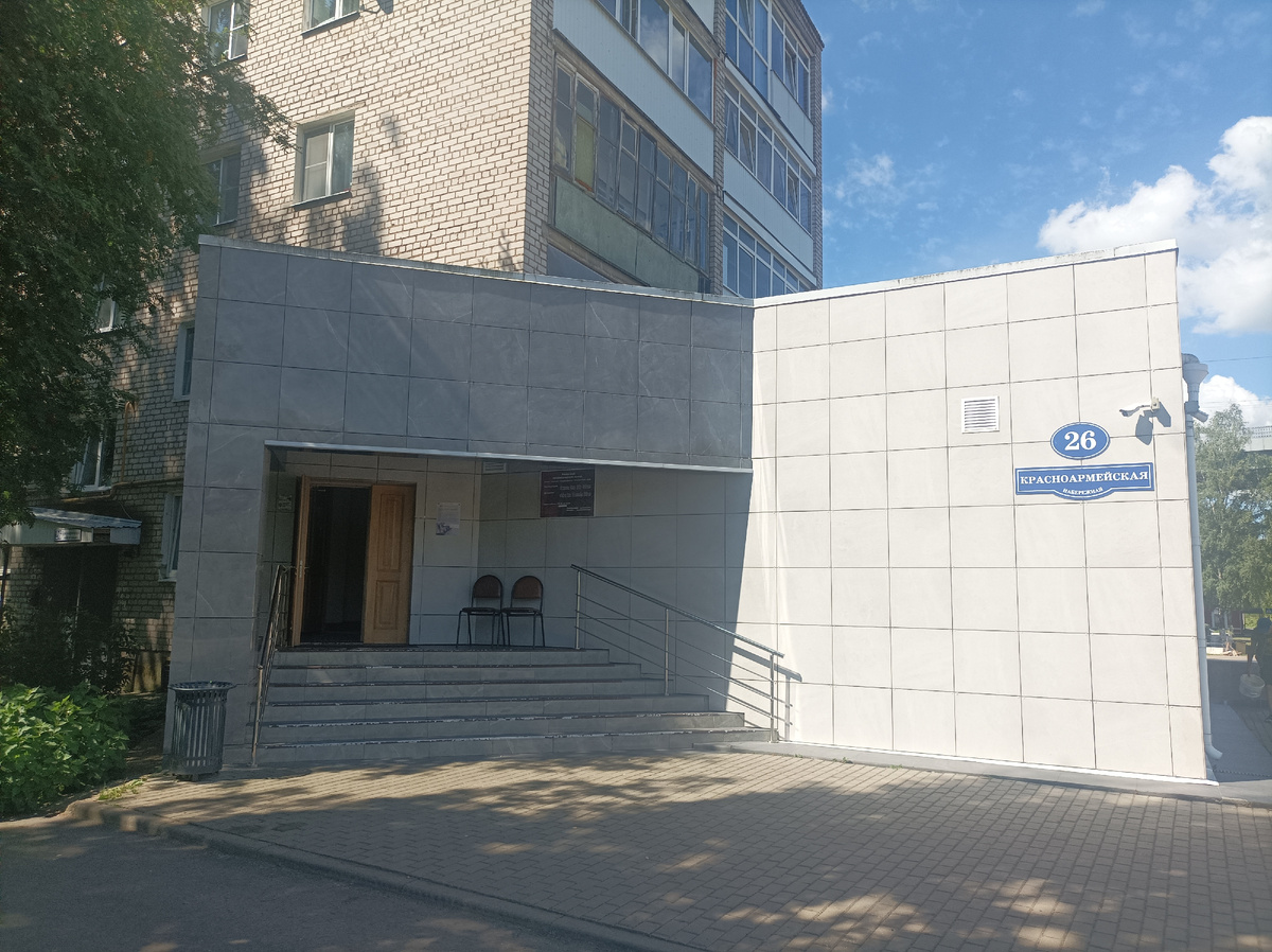 Здание с экспозицией «Ржевская битва» краеведческого музея.