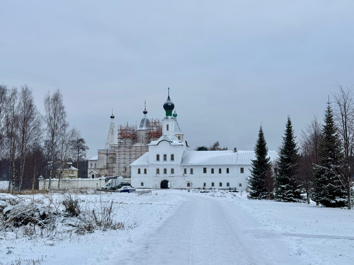 Сийский монастырь, декабрь 2024