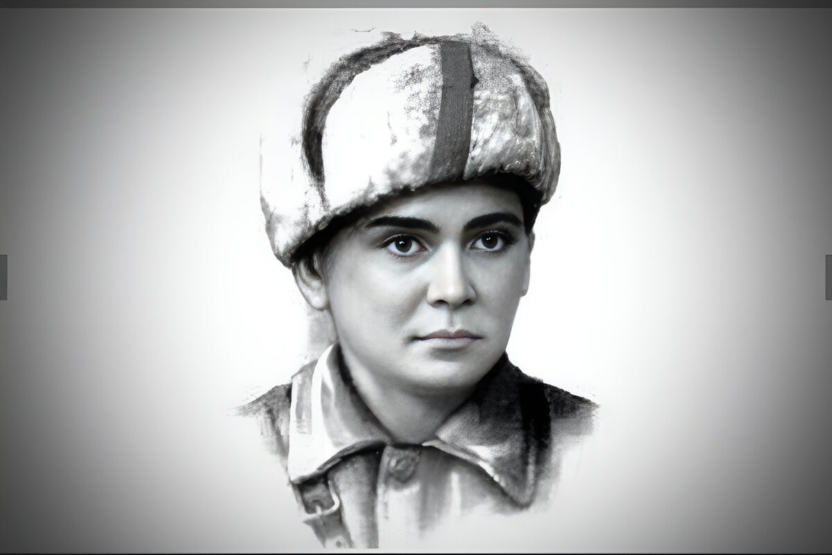 (Фотография Героя Советского Союза Леонида Голикова)