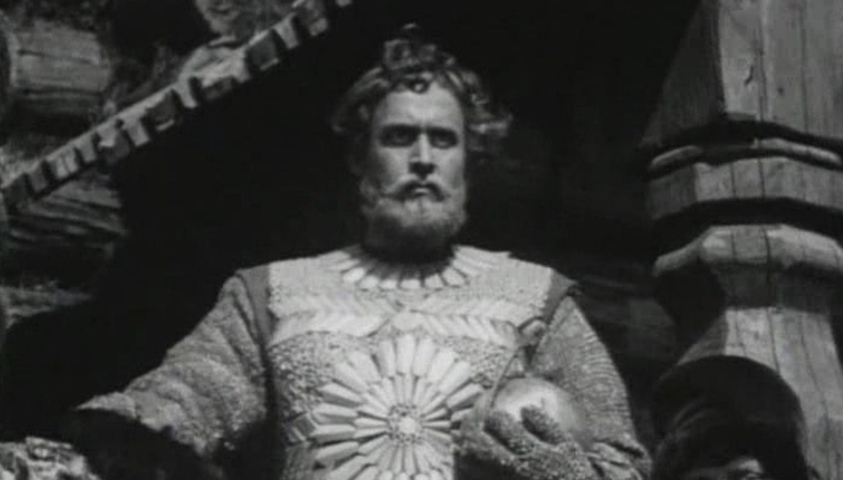 Борис Ливанов в роли князя Пожарского