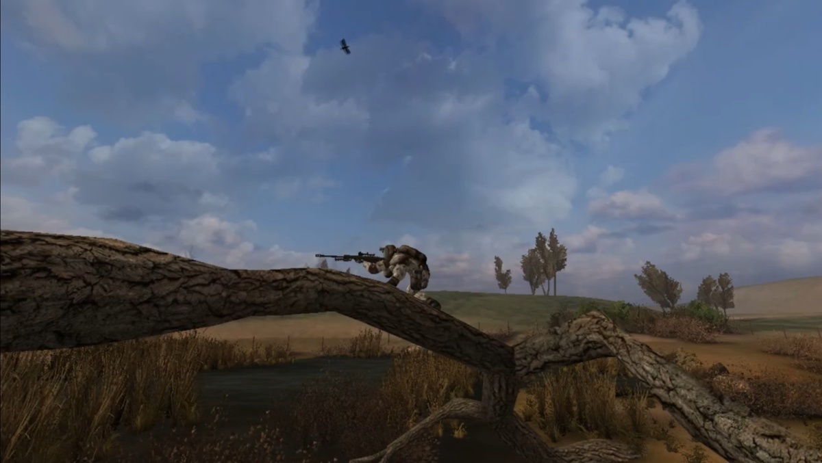 Бродяга с крупнокалиберной винтовкой в сюжетной ветке заключительного сезона