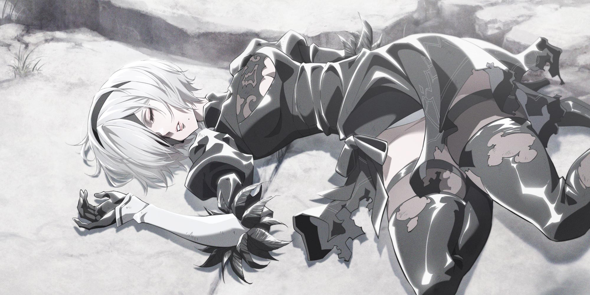 Фрагмент постера «Ниер: Автомата» — обзор ищите ниже