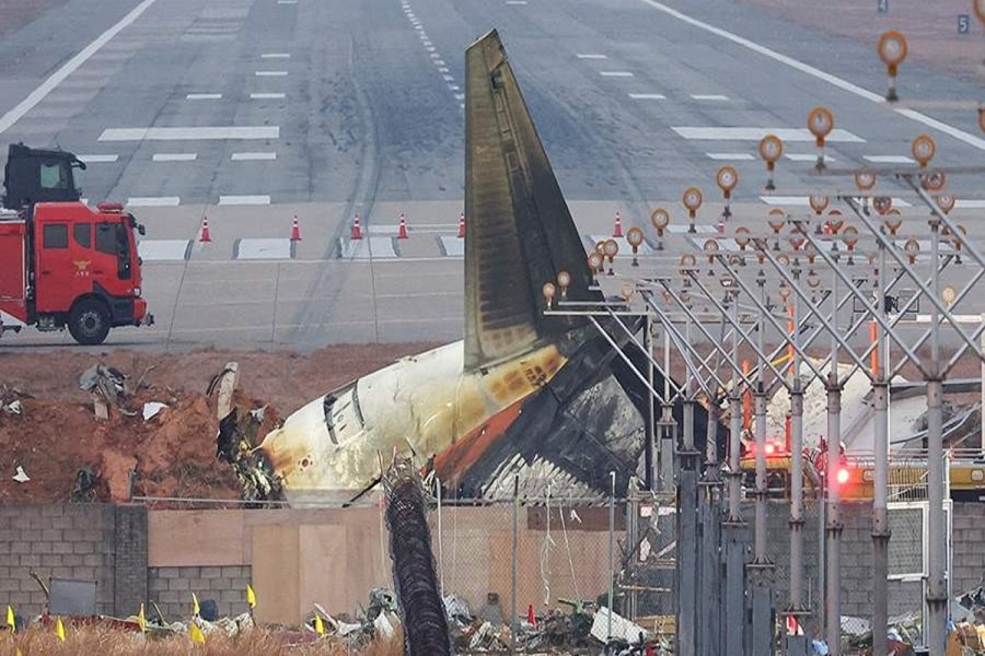 Последствия авиакатастрофы самолета Jeju Air