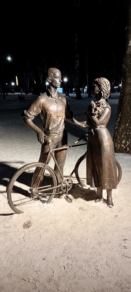 Я буду долго гнать велосипед, в глухих лугах его остановлю, нарву цветов и подарю букет той девушке, которую люблю... Н.Рубцов