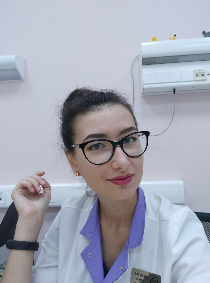 Всё тот же Перинатальный, 2020 год. Худая, но не очень счастливая 😀