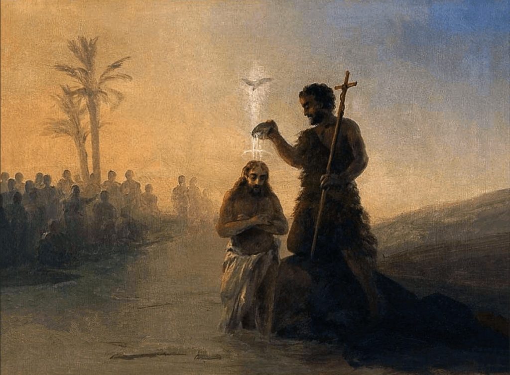 И. Айвазовский «Крещение», 1890-е г.