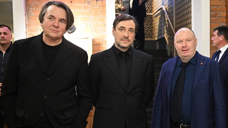 К. Эрнст, Е. Цыганов, В. Потанин