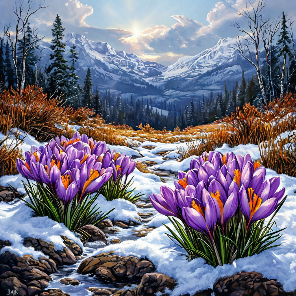 Просто крокусы.