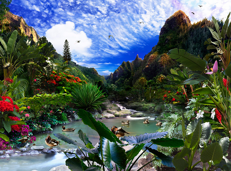 Рай. (фото картинки из открытого источника Яндекс).