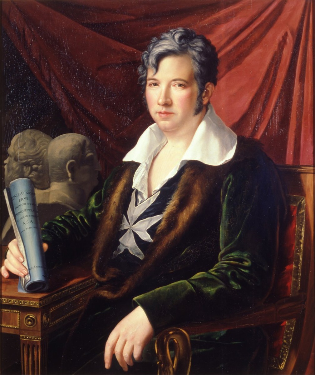 Портрет работы Хосе Мадрасо, 1816