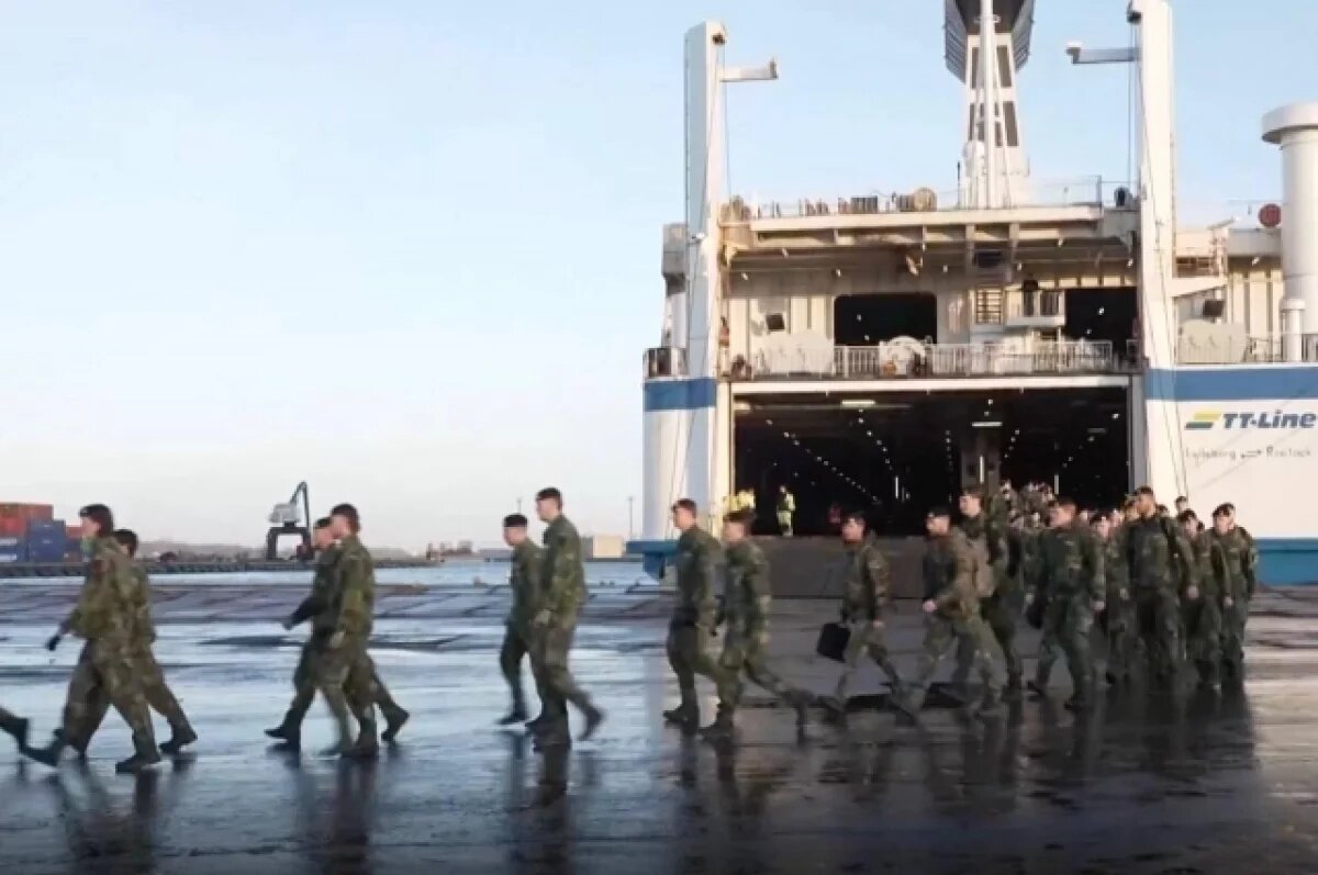    Шведские солдаты высадились в Латвии, и впервые за 200 лет займут позиции против российских войск