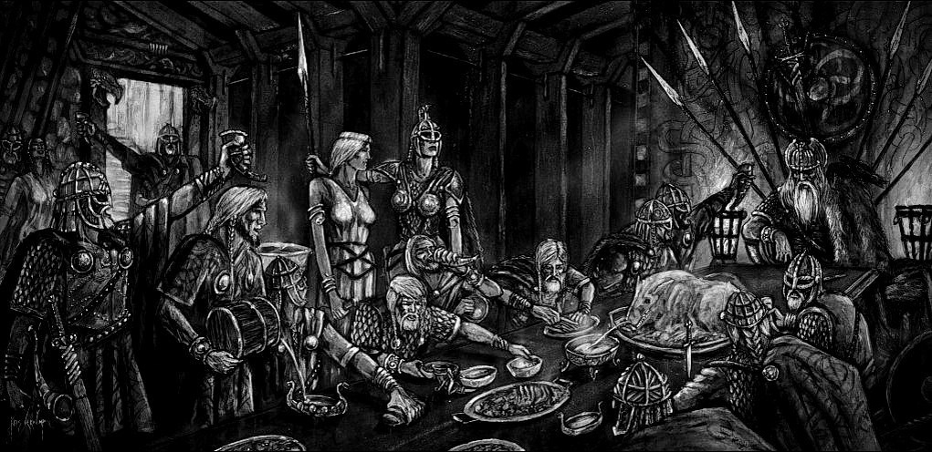 Пир в вальхалле, дойти до этого пира и осознать, что мы едим не объедки