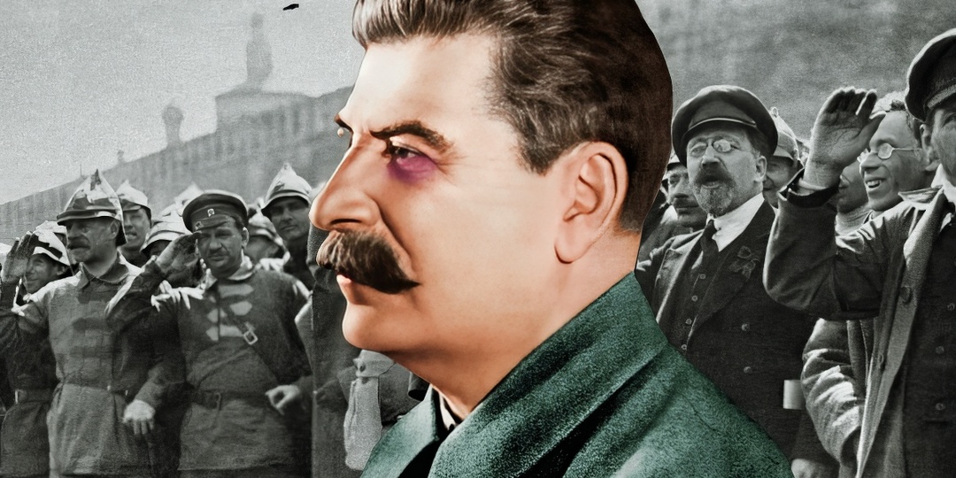 Правда ли, что Сталина в 1927 году прилюдно избили на трибуне Мавзолея