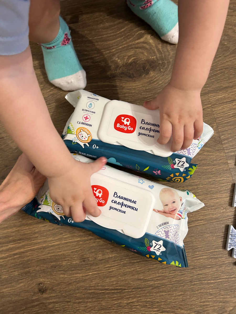 Такие салфетки мы используем с самого рождения сына и по сей день 