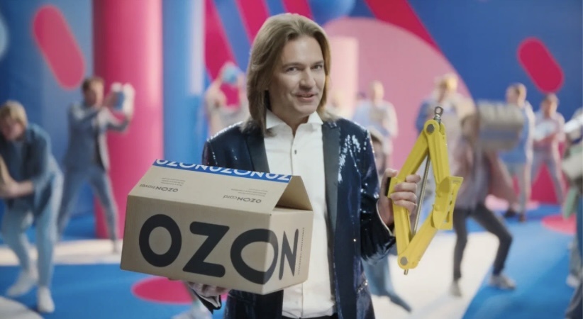 Маликов в рекламе Озон 
