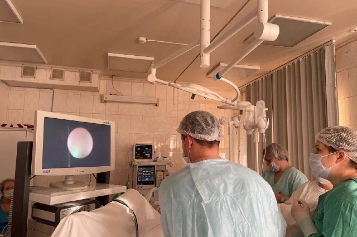    В Хабаровске врачи провели уникальную лазерную операцию ребенку