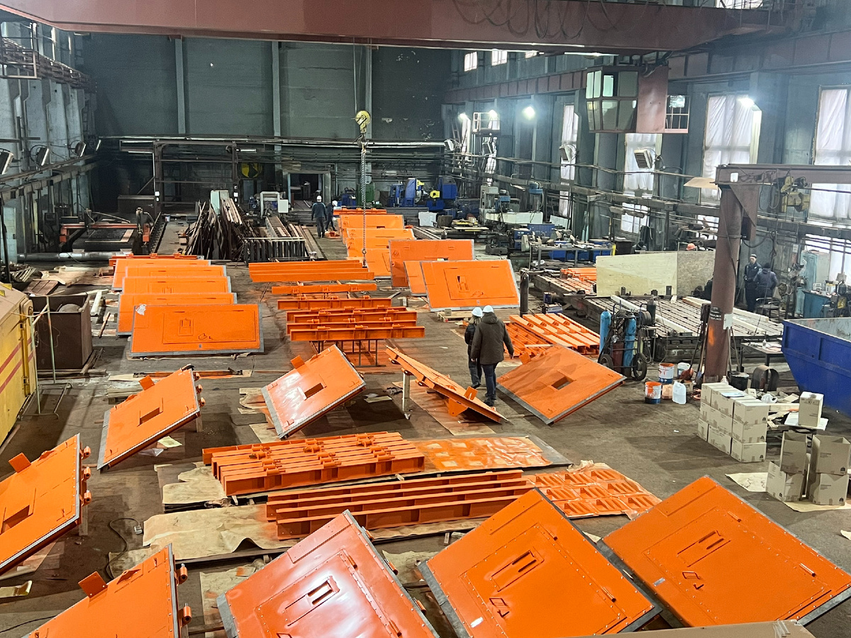 Для осуществления приемки ОТК было занято примерно 70% цеха или 1 000 кв.м!