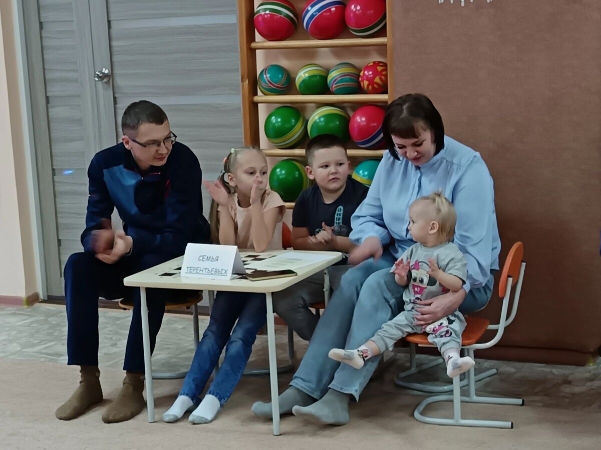 Терентьевы  активно участвуют во всех  мероприятиях в детском саду.