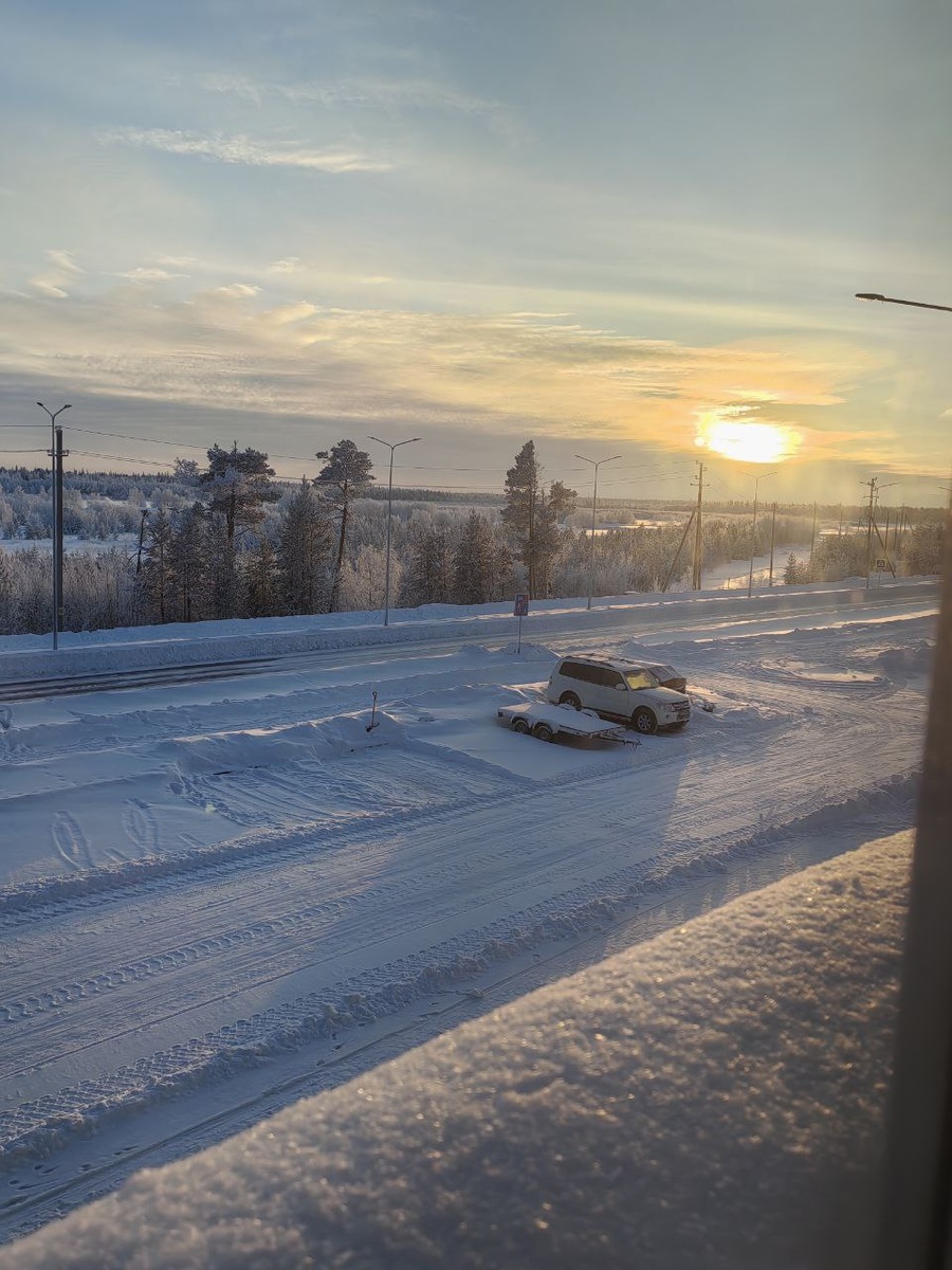 Фото автора. Крайний Север. Полдень.