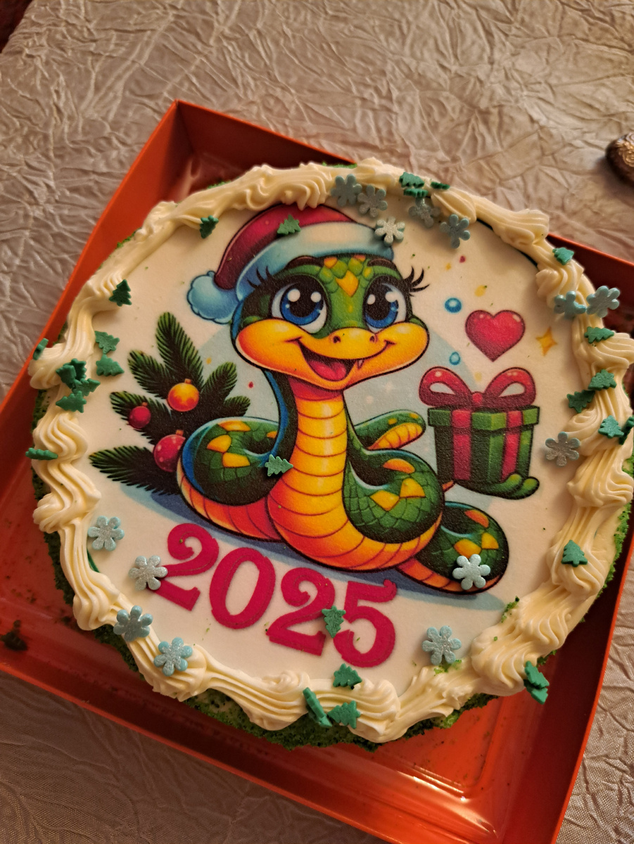 Новогодний тортик