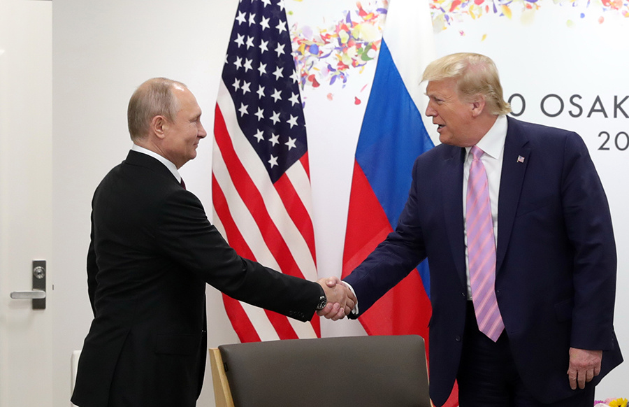 Встреча трампа с путиным