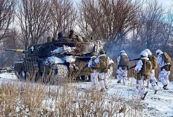    Военнослужащие ВСУ