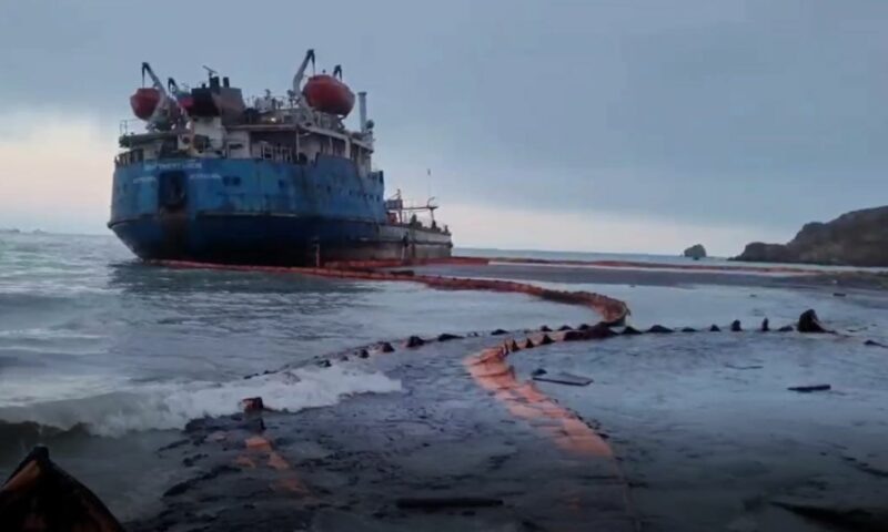    Скриншот видео t.me/opershtab23