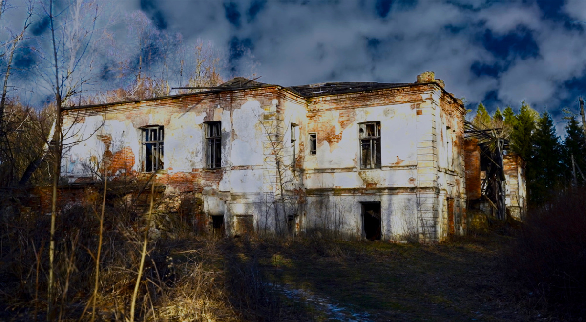 2025 г 19 января - остатки строения усадьбы 