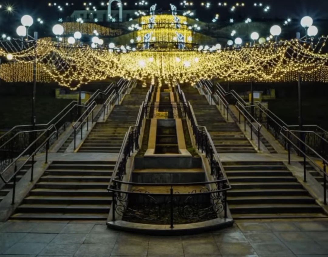 Могилёвский парк Подниколье вечером