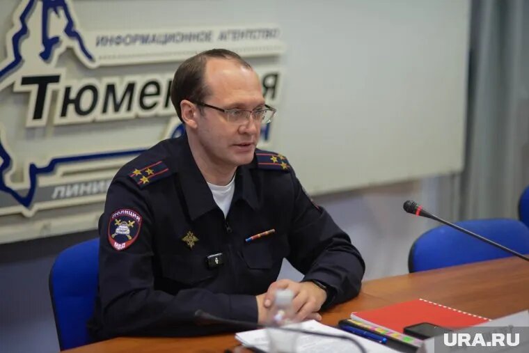 Начальник Тюменской Госавтоинспекции Андрей Миллер подвел итоги 2024 года. Фото: Марат Губайдуллин © URA.RU