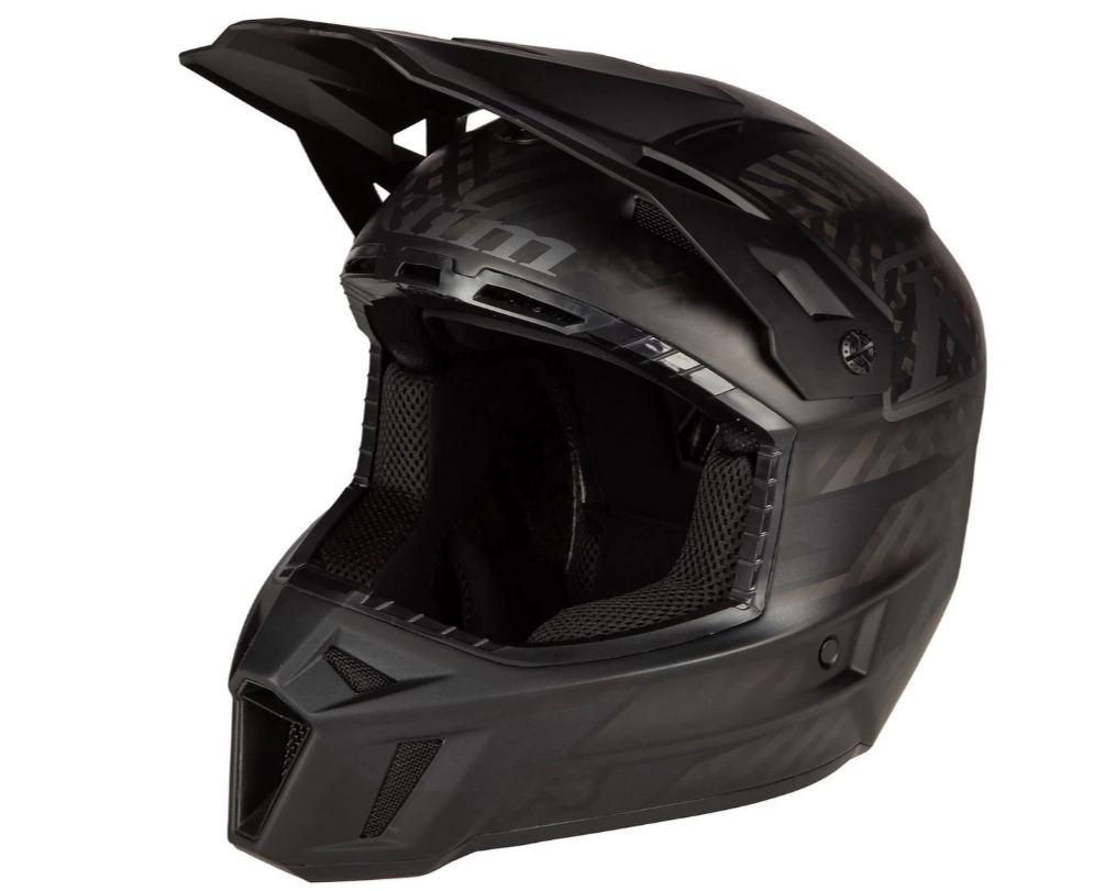 Снегоходный шлем KLIM F3 Carbon Off-Road Helmet ECE Carbon Matte Black