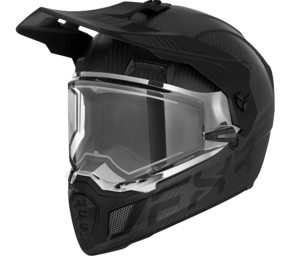 Снегоходный шлем FXR Clutch X Pro Carbon Helmet 24 Black Ops