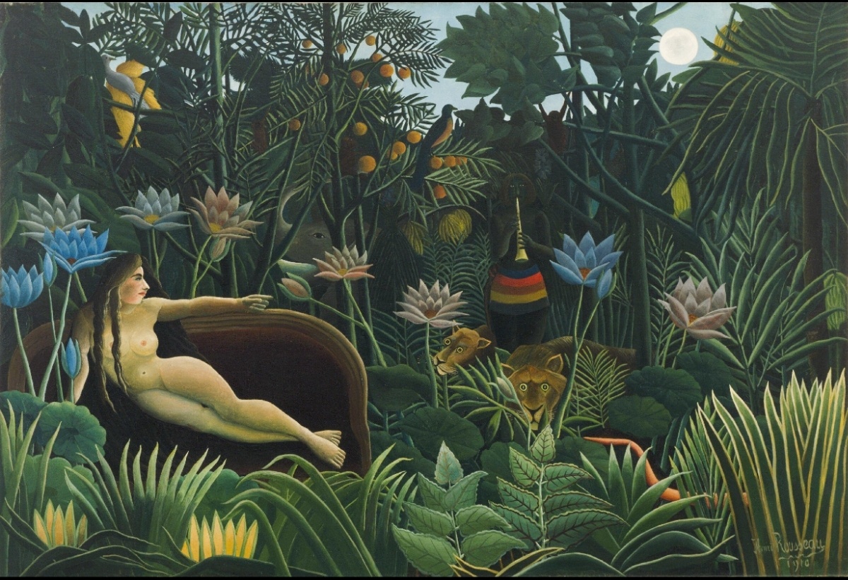 Анри Руссо написал «Сон» в 1910 году. Все изображения взяты из открытых источников сети интернет. 