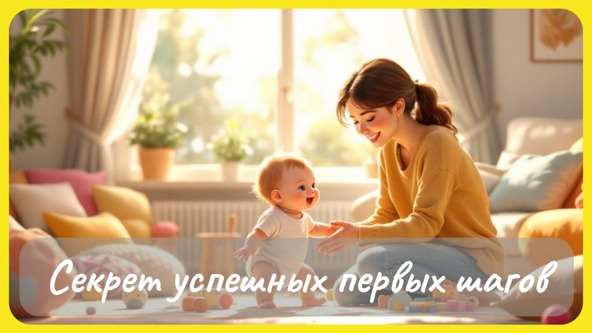    Как помочь ребёнку сделать первые шаги: советы по безопасности и развитию навыков ходьбы admin