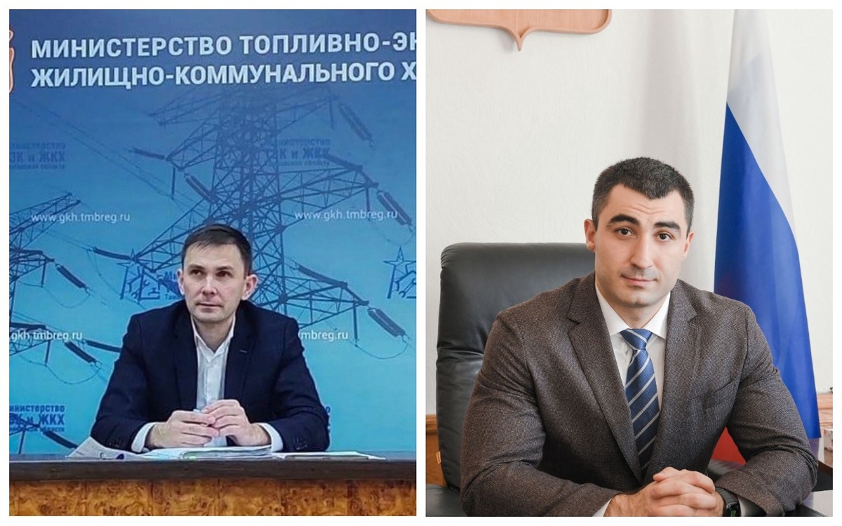   В Тамбовской области назначили двух новых министров На фото слева – Константин Шульгин, справа – Станислав Дзасохов