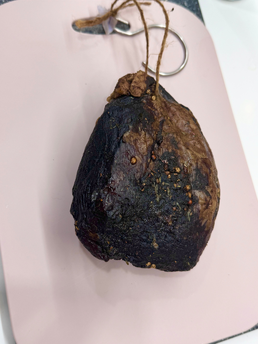 После выдержки в вакууме