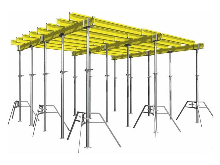 Опалубка на телескопических стойках