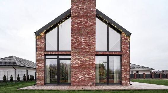 Классическое панорамное остекление