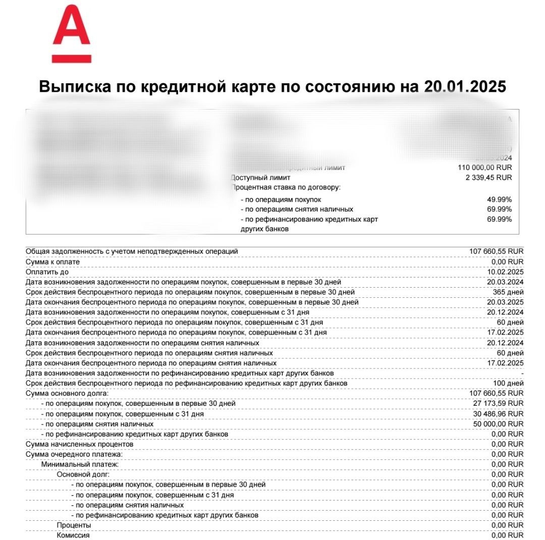 Ну что вам, жалко пропустить беспроцентный период и заплатить по 50-70% годовых, дорогой клиент?