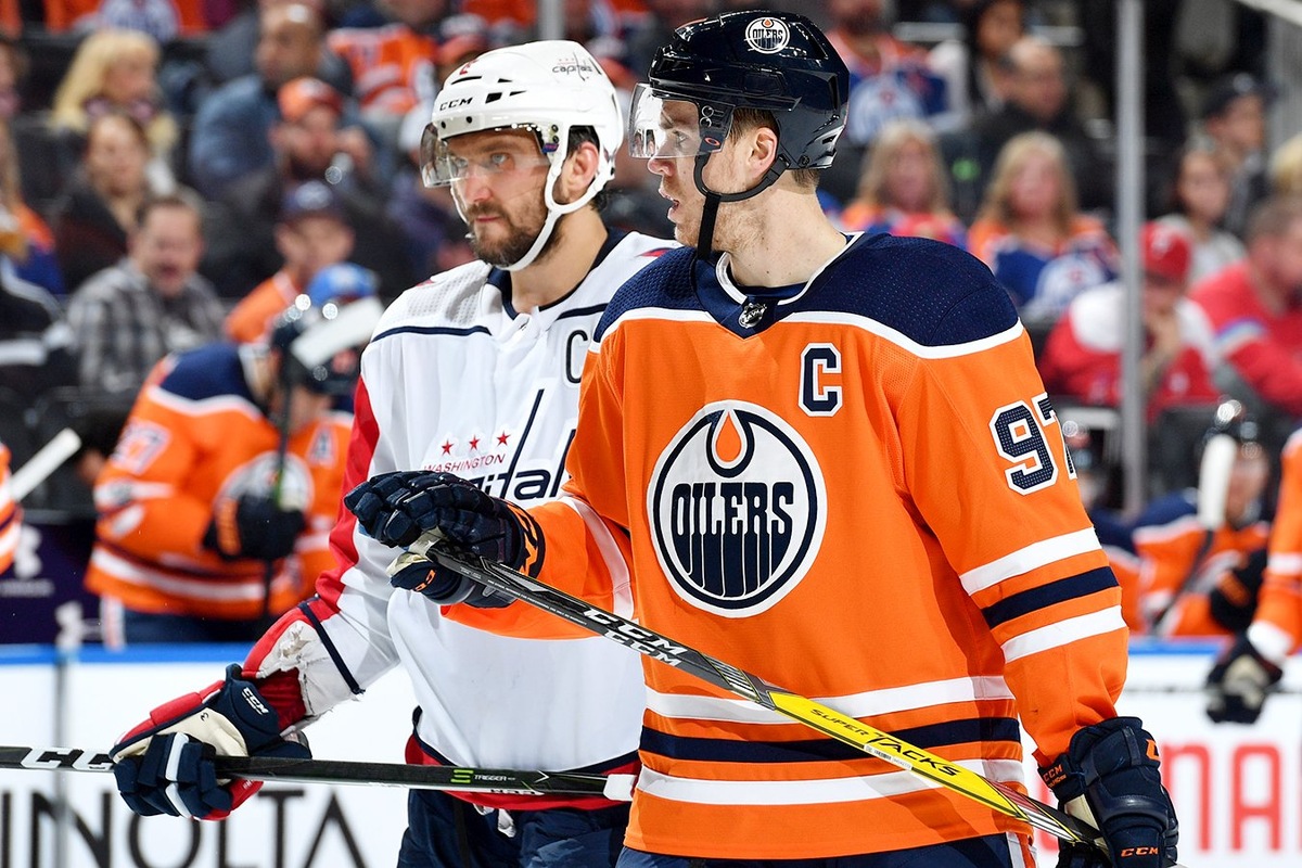 Фото с яндекс.картинки (два капитана - А.Овечкин и К.Макдэвид)